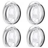 4 Pack 20 oz Skinny Tumbler Lid Replacement Lids f