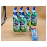 Lysol toilet cleaning lot!