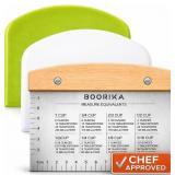 BOORIKA Dough Scraper & Bench Scraper Kitchen   St