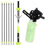 Bow Fishing Reel Kit with Arrows Set - Bowfishing