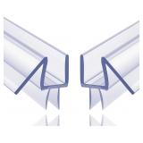 2-Pack Butecare Frameless Shower Door Bottom Seal