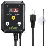 BN-LINK Reptile Thermostat Temperature Controller,