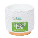 True Living Outdoors Mid-Century Citronella Candle