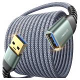 AINOPE USB Extension Cable 10FT,USB Extender,USB 3