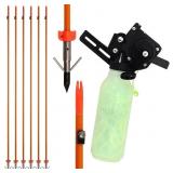 Bow Fishing Reel Kit with Arrows Set - Bowfishing