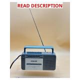 Semier AM/FM radio and cassette player (tested)
