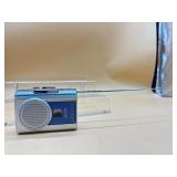 Am/FM radio cassette player (tested)