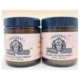 Johnny Slicks low hold high shine pomades