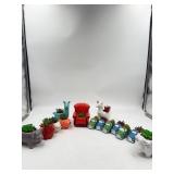 Large variety lot of Cactus Animals.