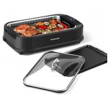 Techwood Indoor Grill Smokeless Grill, Electric Ko