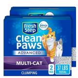 Fresh Step Advanced Clean Paws Clumping Cat Litter