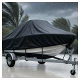 Heavy Duty 1200D Boat Cover, Waterproof & UV Resis