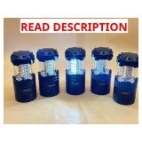 5- count pop-up LED lanterns