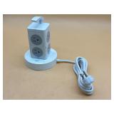 Vertical power socket