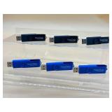 (Lot of 6) SamData 32GB USB Flash Drives 32GB Thum