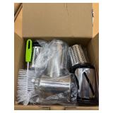 Stainless shredder set