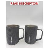 Lot of 2 Corkcicle mugs without lids in used condi