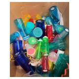 HUGE variety lot of plastic cups and pitchers!