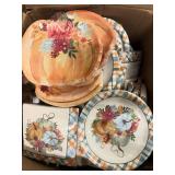 Over $75 Value!! Disposable plates and napkins, hu