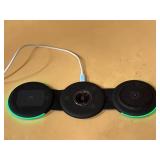3in1 wireless charger with block and charger