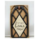 Wooden sign