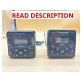 (Lot of two) BOSS Audio Systems MGR450B Marine Gau