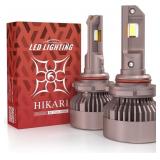 HIKARI WINGS 9006 HB4 Fog Light, 80000LM Pure Whit