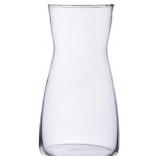 Case of 6 8 inch Clear Glass Flower Vases for Cent