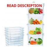 Skywin Clear Storage Bins (2-4 Packs) - Clear Bins