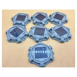2-color solar deck lights