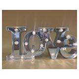 LOVE led sign (tested)