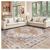 befbee Washable Area Rug 8x10, Large Soft Rugs for