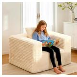 Small Boneless Sofa Chair, No Assembly Couch in a