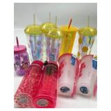 Lot of 10 Travel Cups for Girls  & Women, Variety