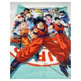 Dragon Ball Z Anime Themed Small Throw Blanket, Si