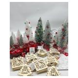 Large Lot of Christmas Decor, Includes Variety of