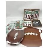 Large Lot of Football Accessories, Includes Kitche