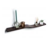 EWART WOODS Floating Shelf Wall Mounted, Walnut Ha