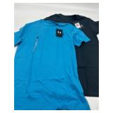Lot of 2 Size XS Men s Under Armor T-Shirts, Blue