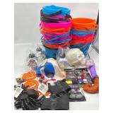 Large Lot of Halloween Accessories!! Includes Trea