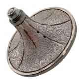 2" Demi Bullnose Diamond Hand Profile Wheel for Gr