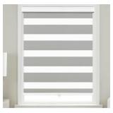 Allbright Grey Zebra Roller Shades Blinds, Size 54