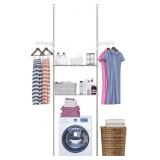 Skywin Over The Washer Storage Shelf - Easy to Ass