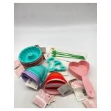 Lot Of Mini Silicone Cake Molds, Slipper Mits & mo