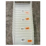 Lot of 16, TidyFriend 4 Pack Stackable Storage Bin