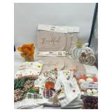Large Lot of Fall Themed Items, Includes Size M Wo