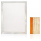 Worown 8 x 10 Inch Aluminum Silk Screen Printing F