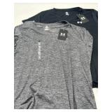 Lot of 2 Women s Size Large V-Neck Style Under Arm