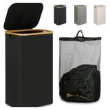 iEGrow Laundry Hamper with Lid, 110L Large Laundry