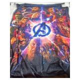 Size 50 x 40 Inches Avengers Movie Themed Throw Bl